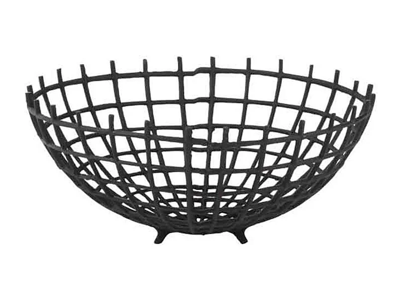 Coupelle Déco en Métal "Odario" 38cm Noir