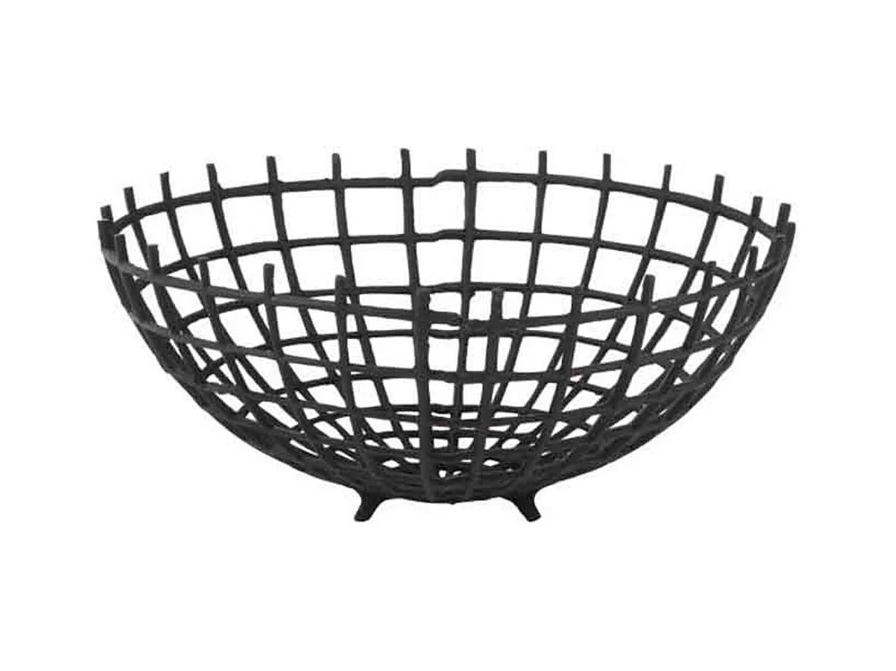 Coupelle Déco en Métal "Odario" 38cm Noir