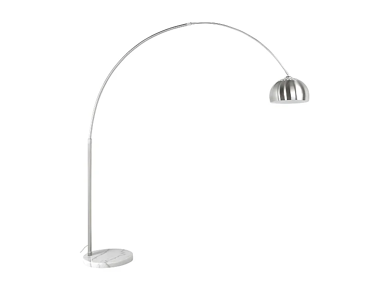 Lampadaire Design "Arc XXL" 245cm Argent