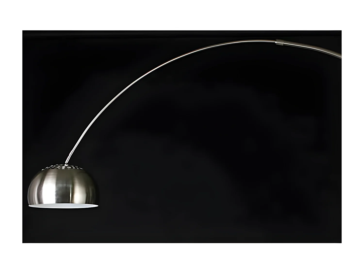 Lampadaire Design "Arc XXL" 245cm Argent