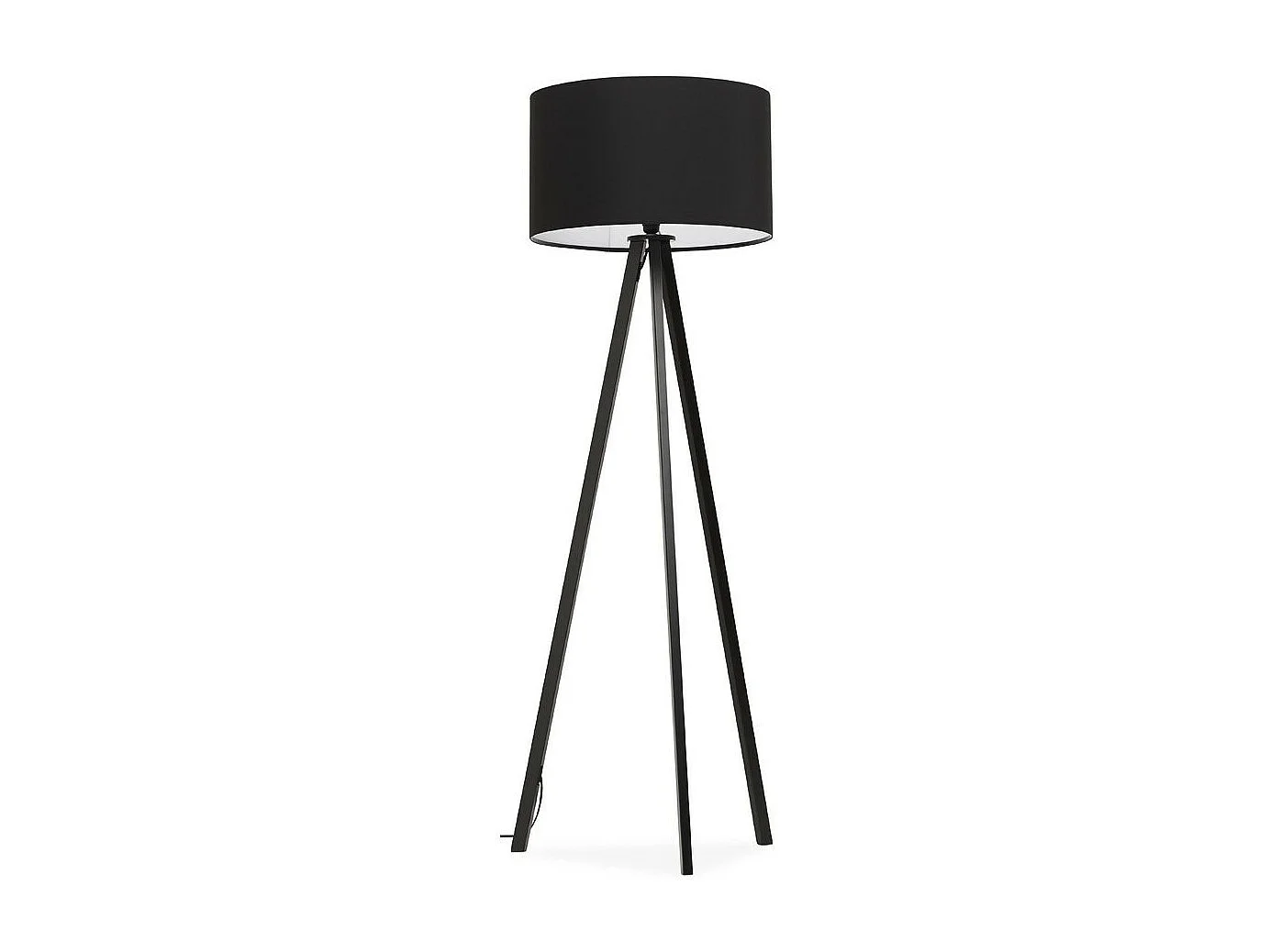 Lampadaire Trépied "Fidelio" 159cm Noir