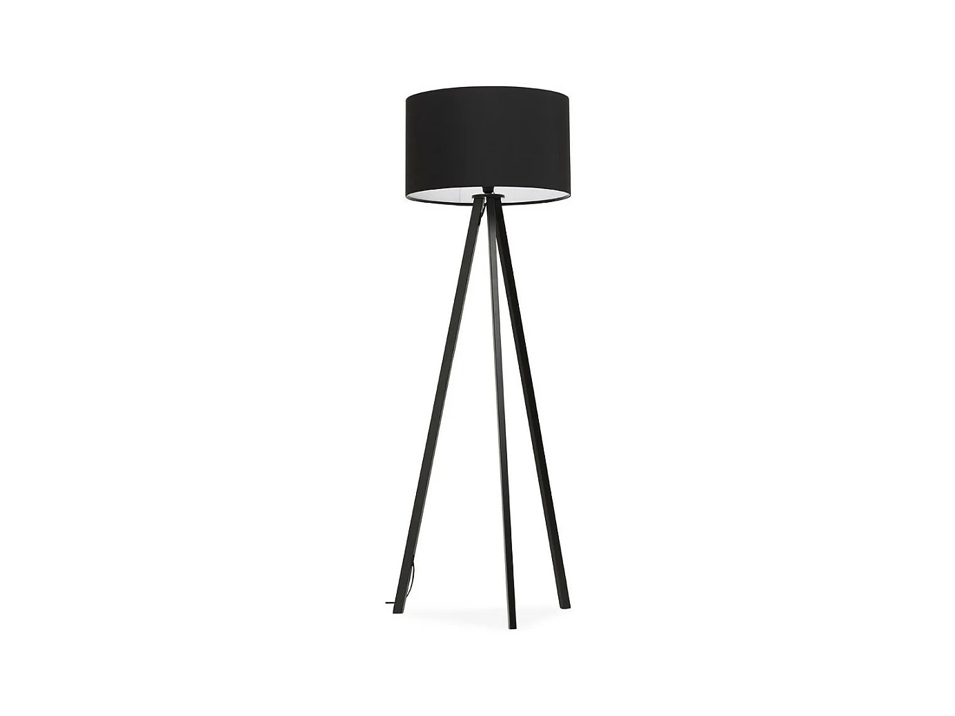 Lampadaire Trépied "Fidelio" 159cm Noir