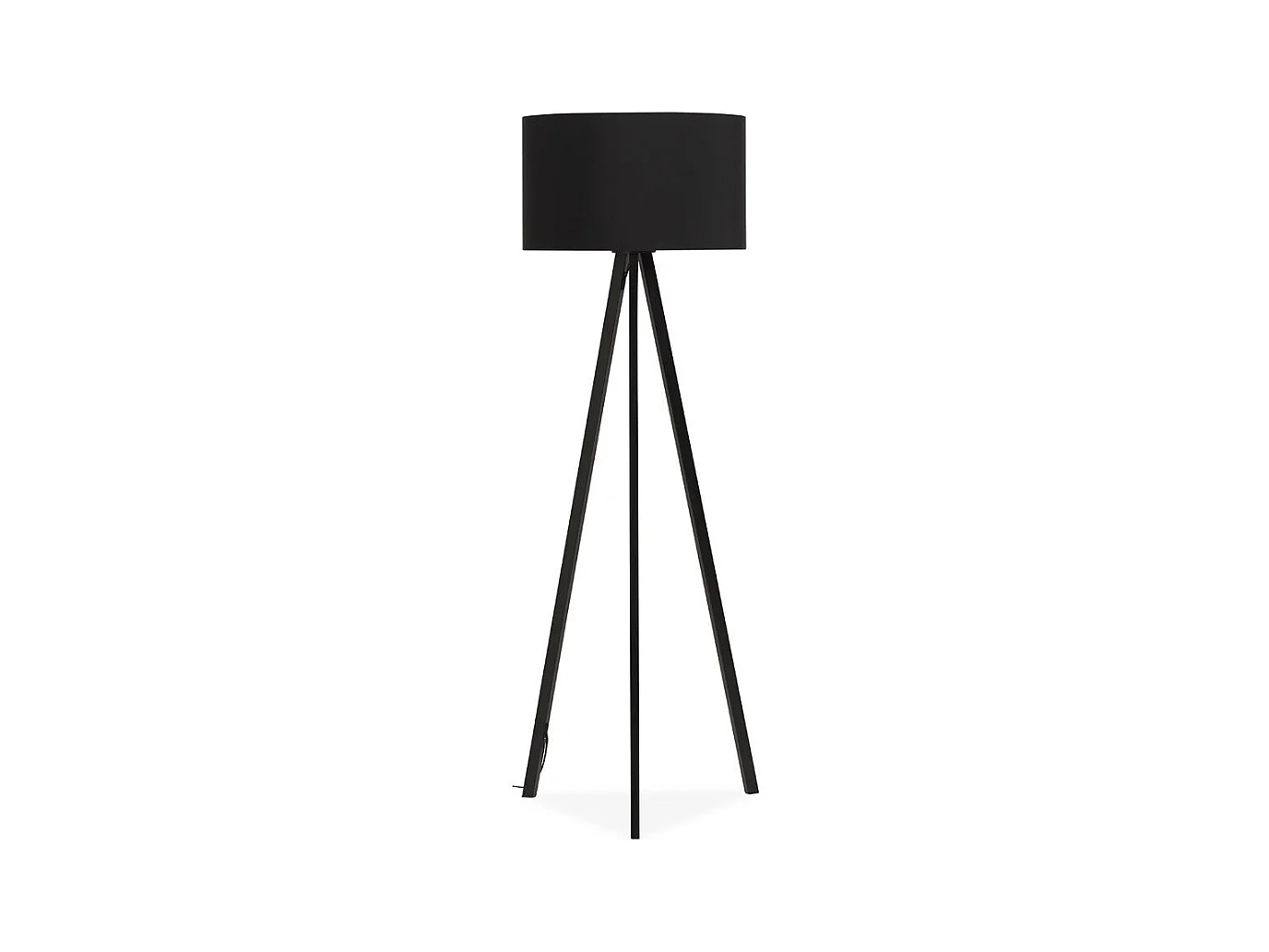 Lampadaire Trépied "Fidelio" 159cm Noir