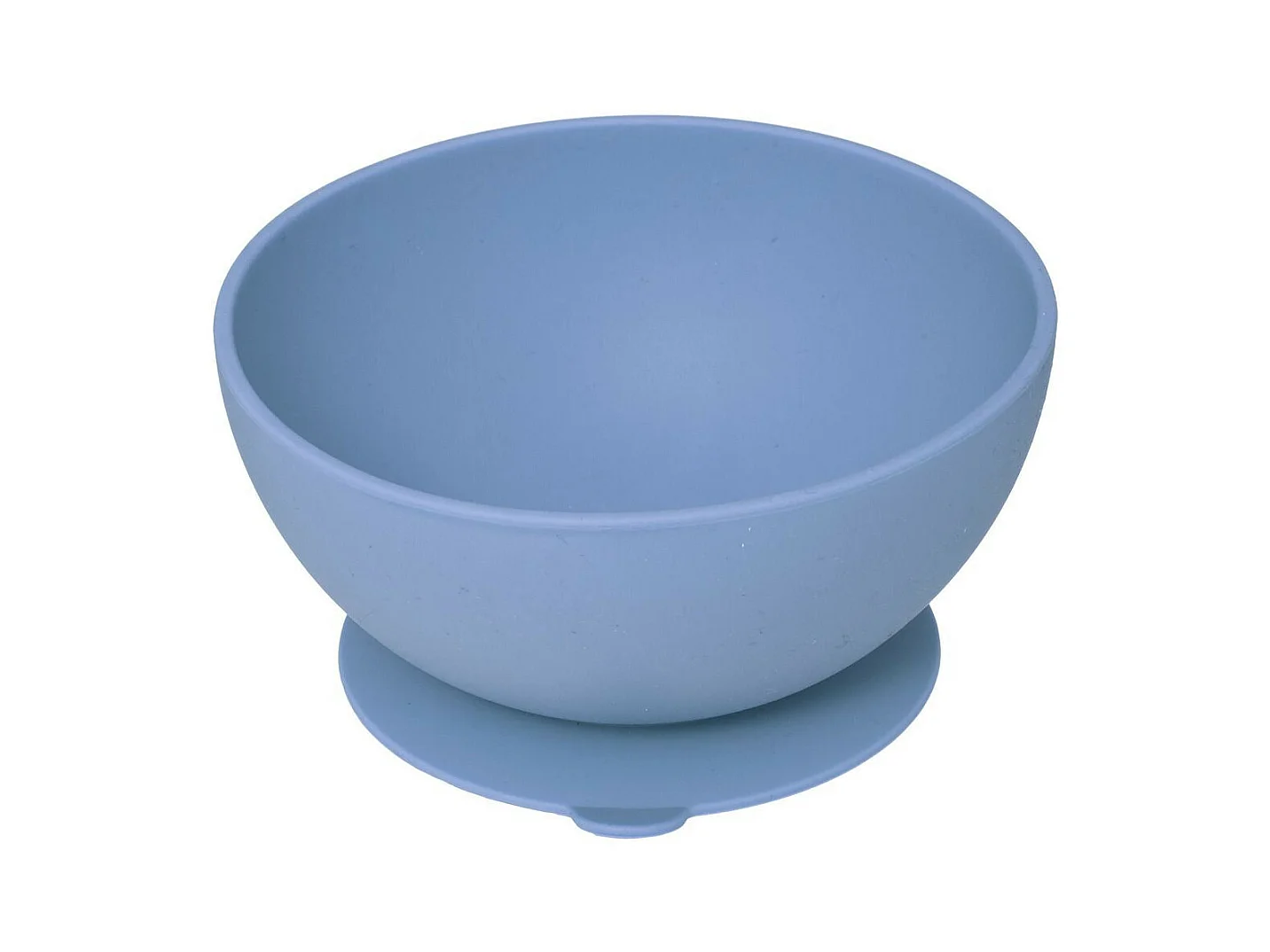 Set Repas Enfant "Silicone" 17cm Bleu