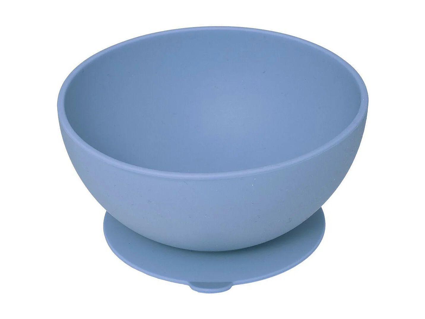 Set Repas Enfant "Silicone" 17cm Bleu