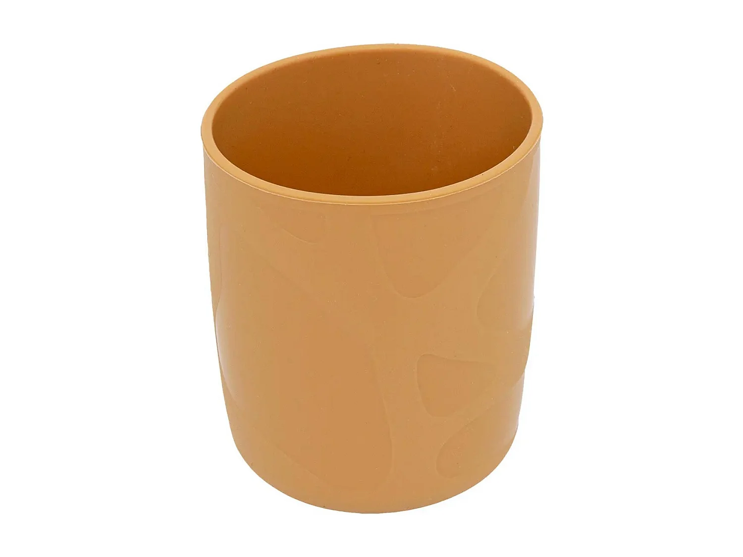 Set Repas Enfant en Silicone "Yum" 21cm Moutarde