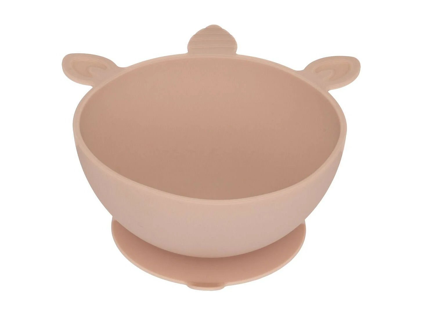 Set Repas Enfant "Silicone" 17cm Rose