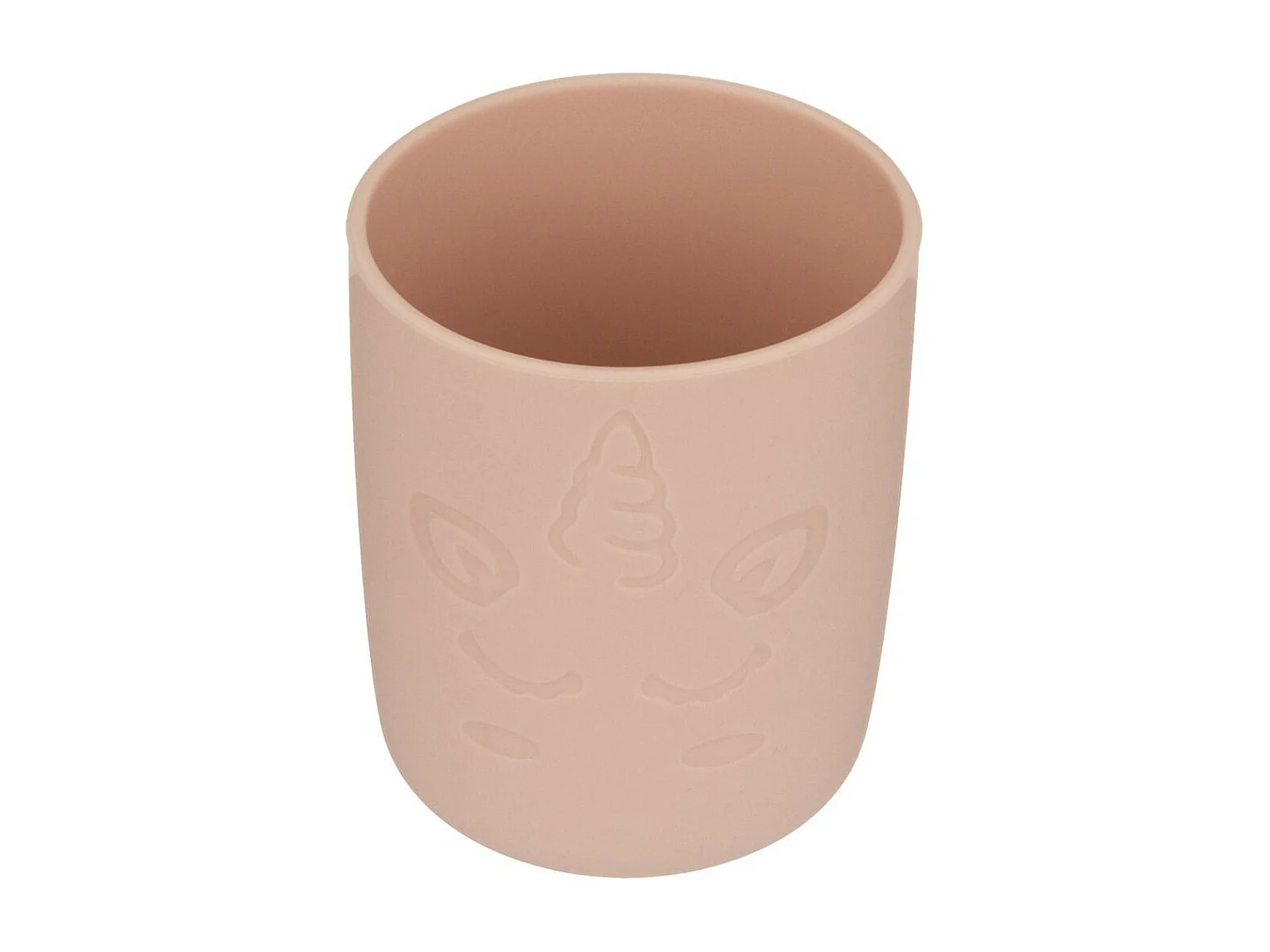 Set Repas Enfant "Silicone" 17cm Rose