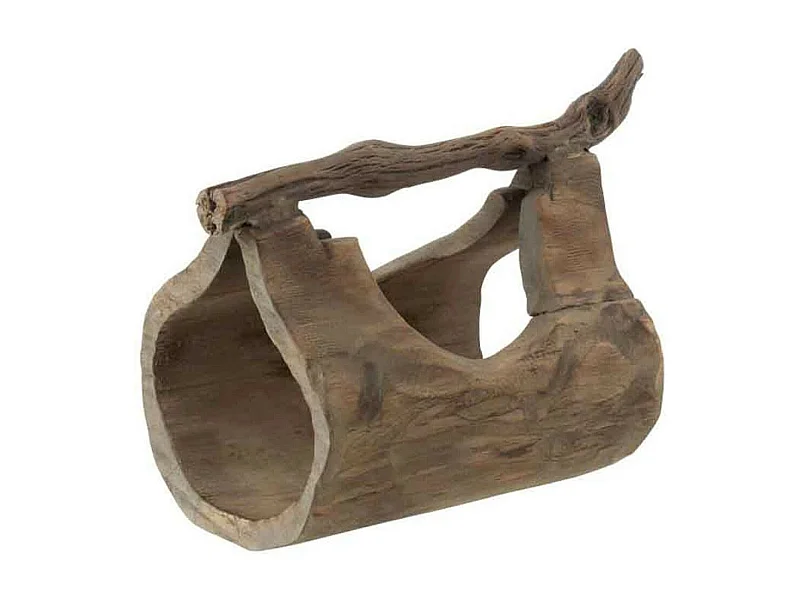 Support pour Plantes en Bois "Valeria" 33cm Naturel