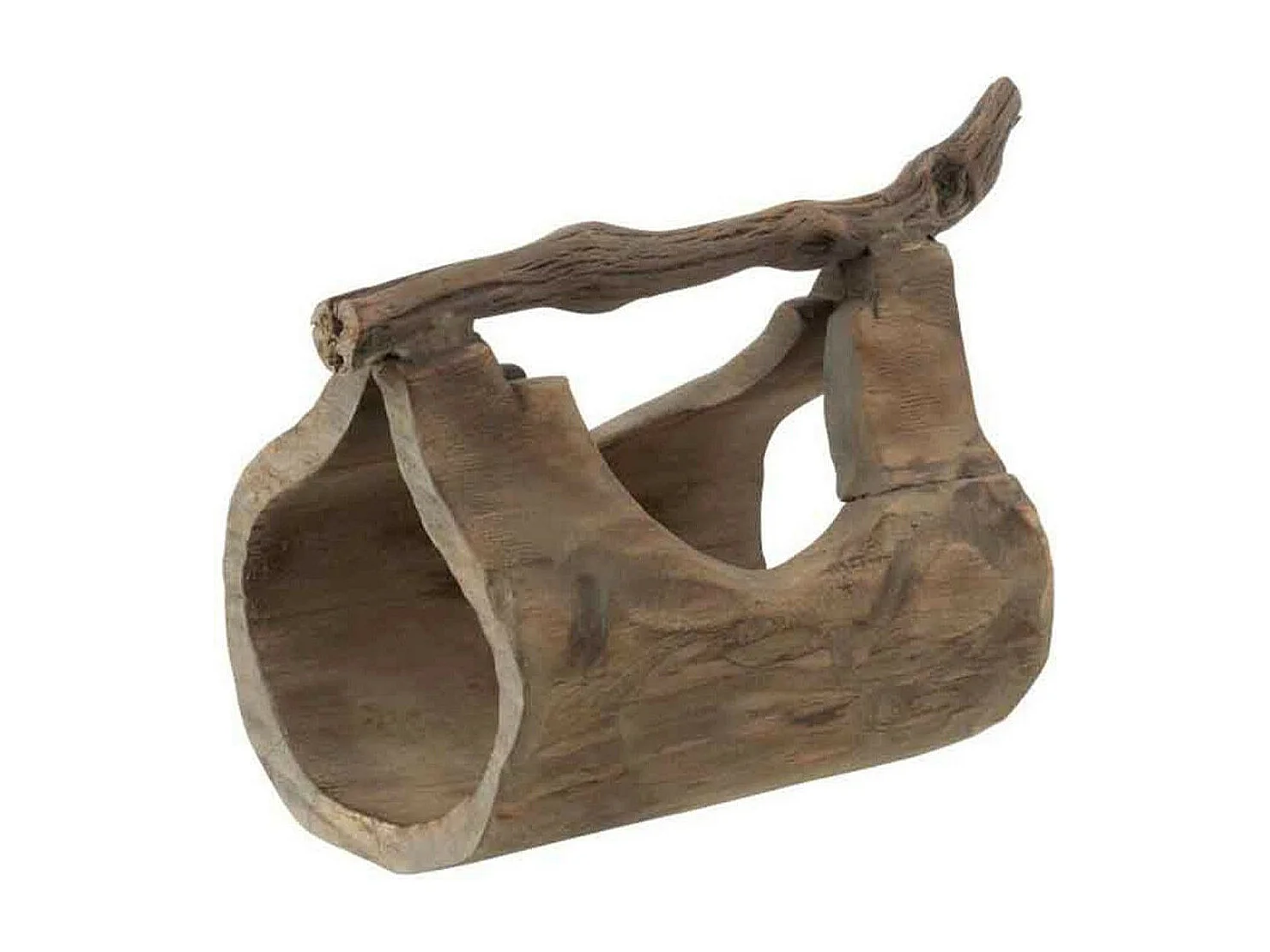 Support pour Plantes en Bois "Valeria" 33cm Naturel