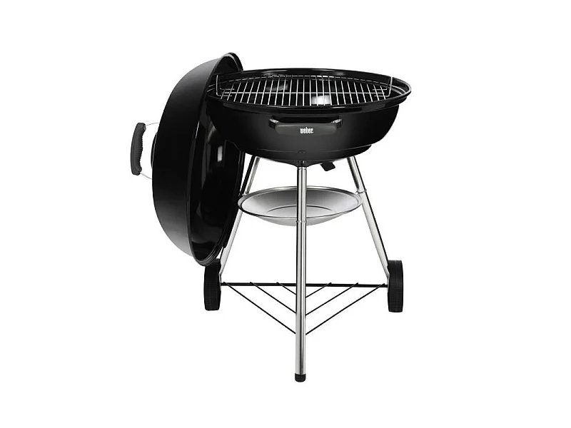 Barbacoa de Carbón Compacta Weber 57cm con Carro - Negro