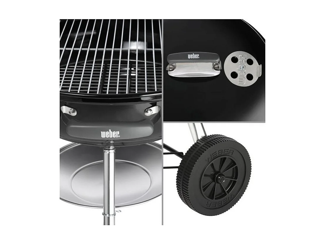 Weber Barbecue à charbon 57cm avec chariot - 1321004