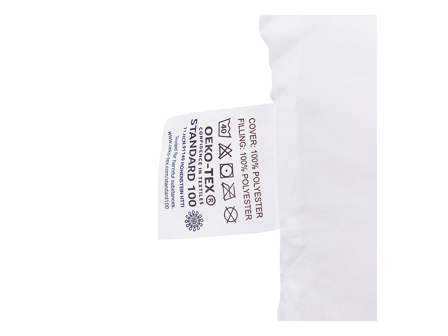 Oreiller ERRIGAL Haut Microfibre 50 x 60 cm Blanc