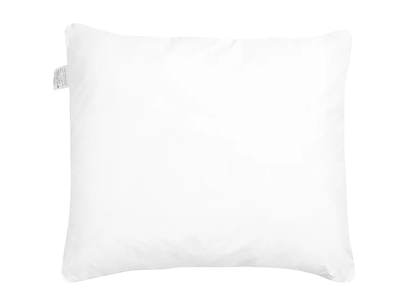 Kopfkissen ERRIGAL Hoch Mikrofaser 80 x 80 cm Weiss