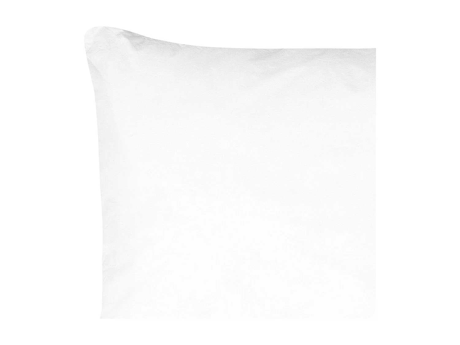 Kopfkissen ERRIGAL Hoch Mikrofaser 80 x 80 cm Weiss