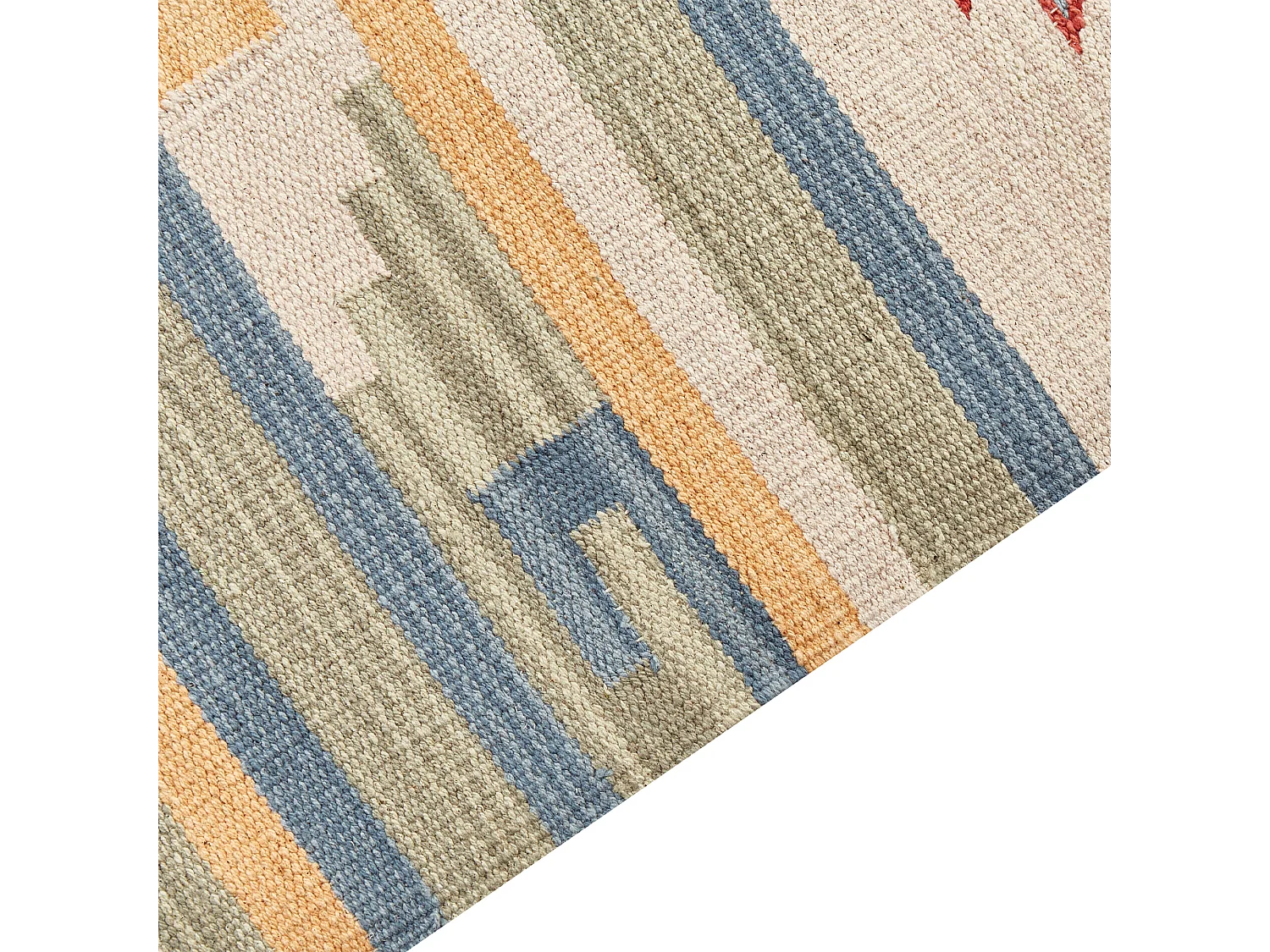 Vloerkleed kelim meerkleurig 80 x 150 cm APARAN