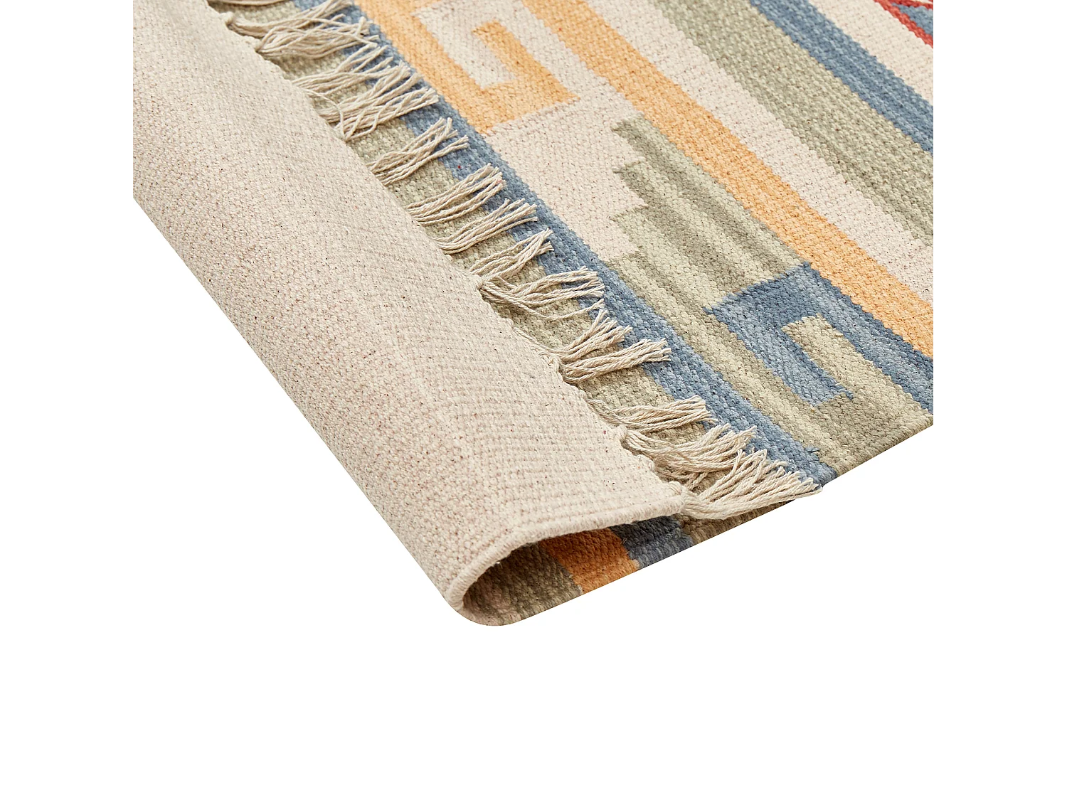 Vloerkleed kelim meerkleurig 80 x 150 cm APARAN