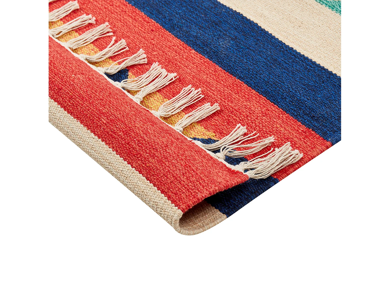 Tapis MARGARA Multicolore 80 x 300 cm Coton Kilim