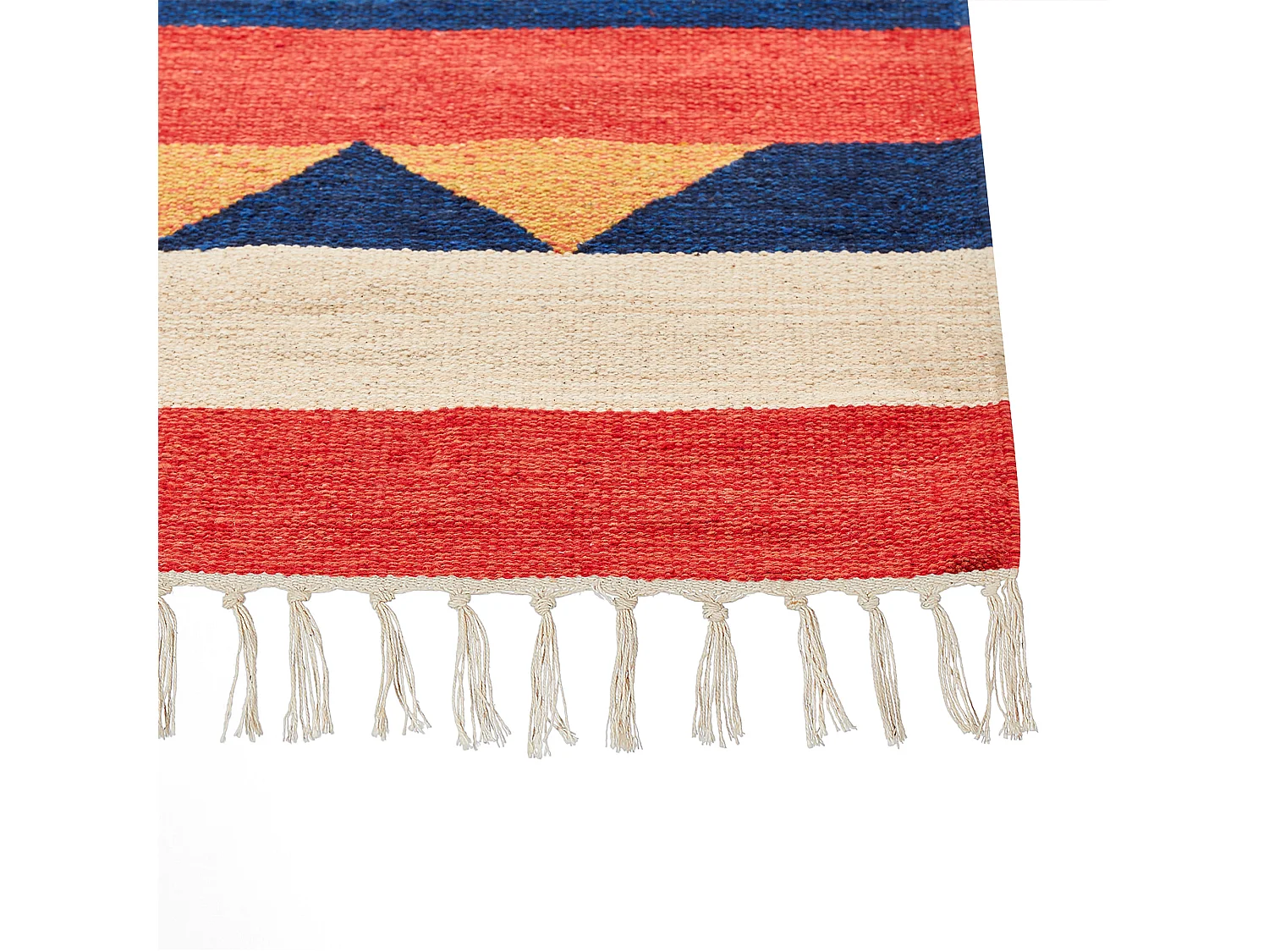 Tapis MARGARA Multicolore 80 x 300 cm Coton Kilim