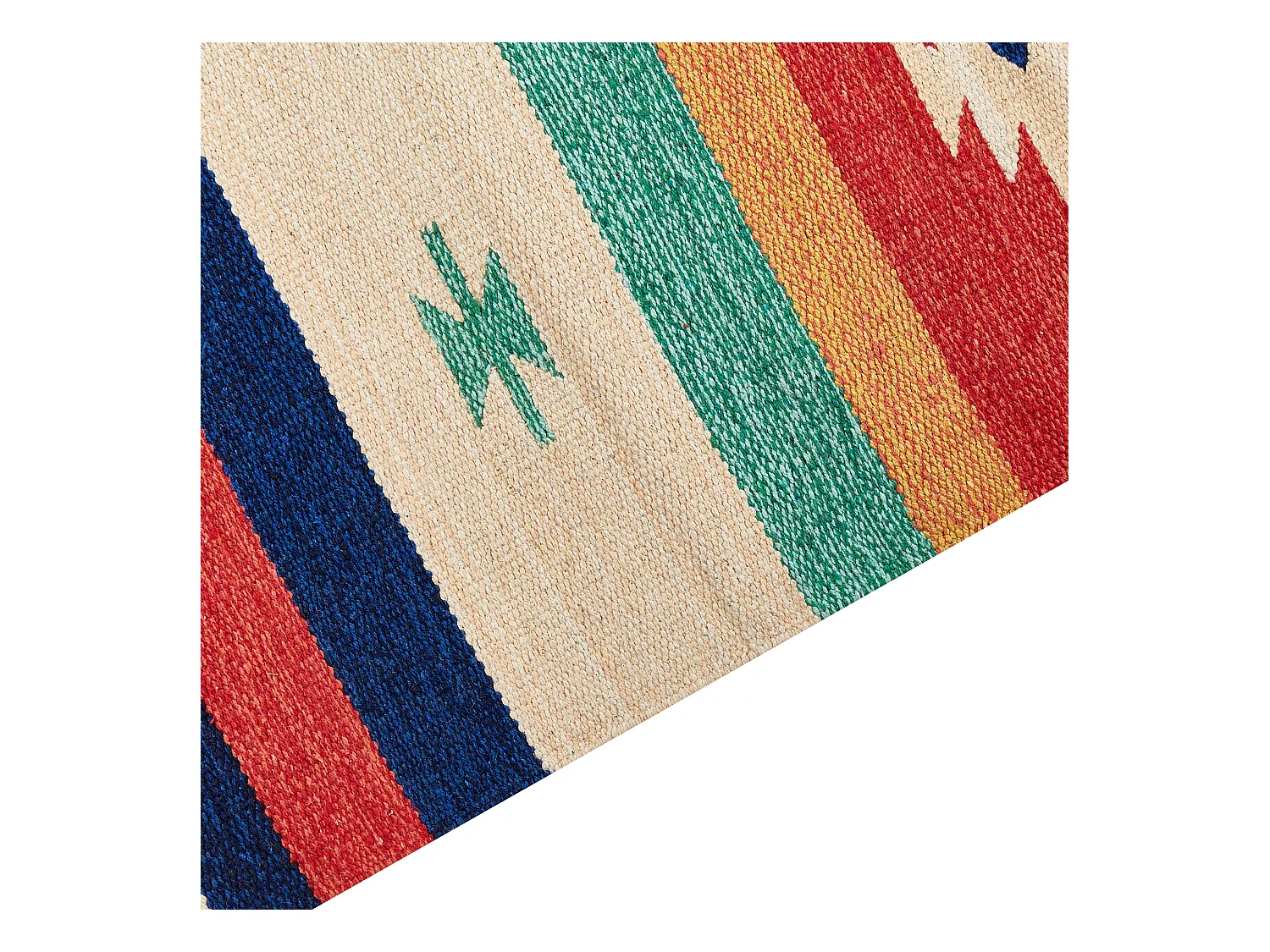 Tapis MARGARA Multicolore 140 x 200 cm Coton Kilim