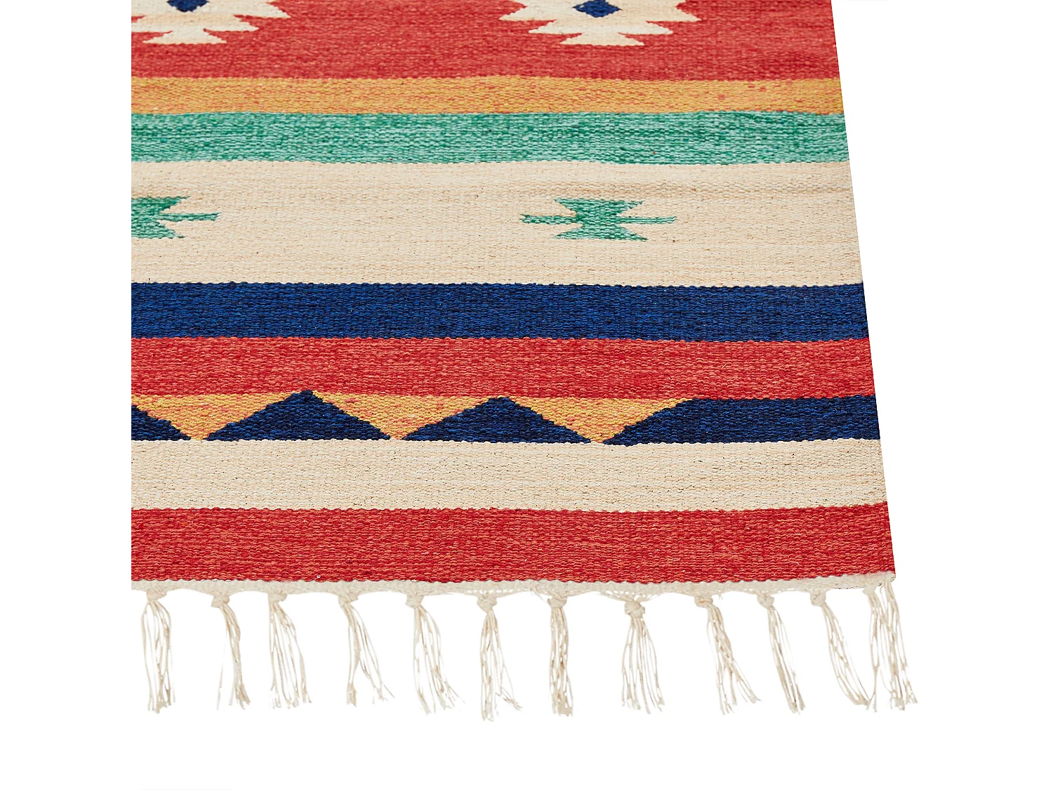 Tapis MARGARA Multicolore 200 x 300 cm Coton Kilim