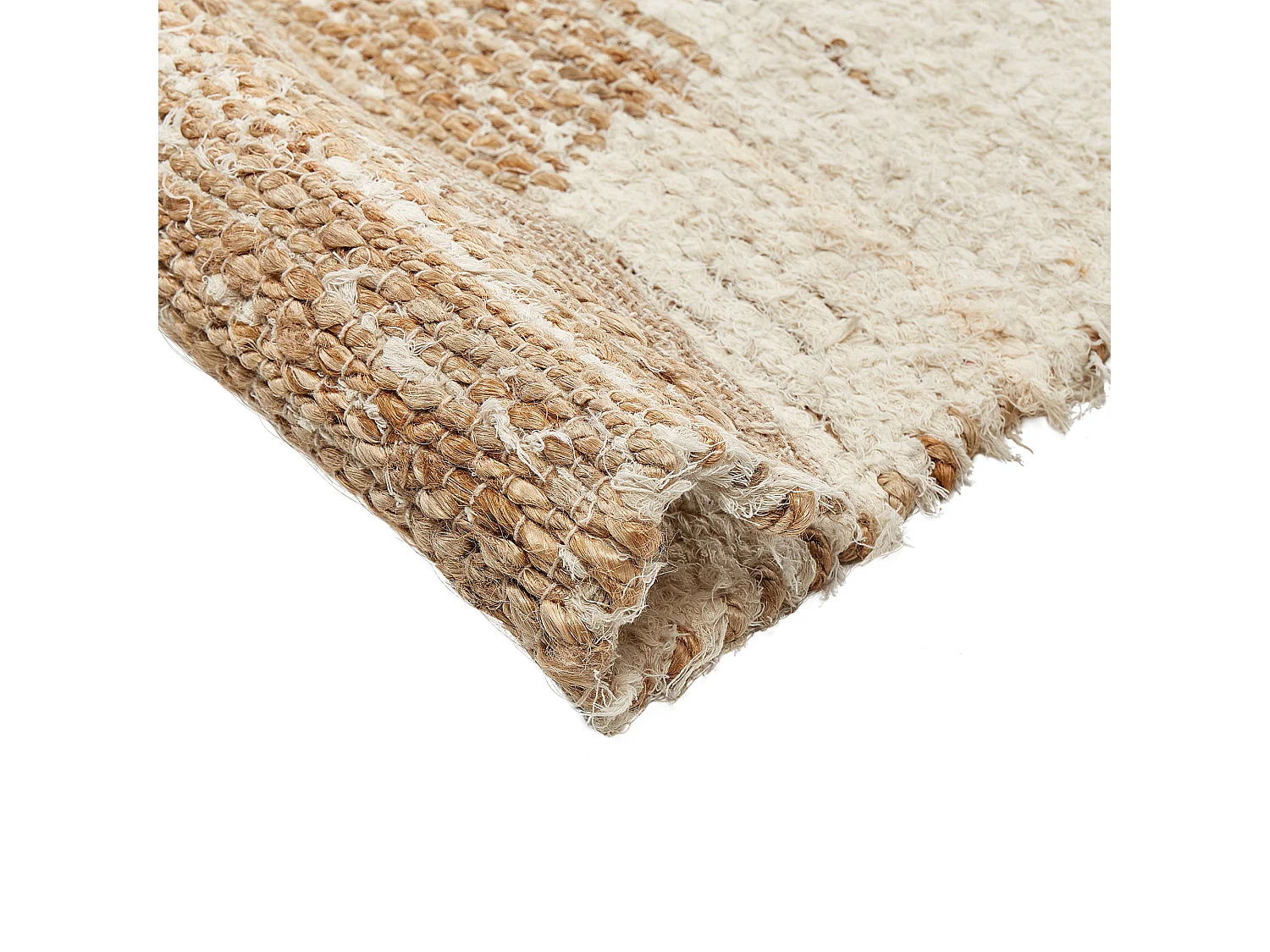 Vloerkleed ZIARAT 300 x 400 cm Jute Beige