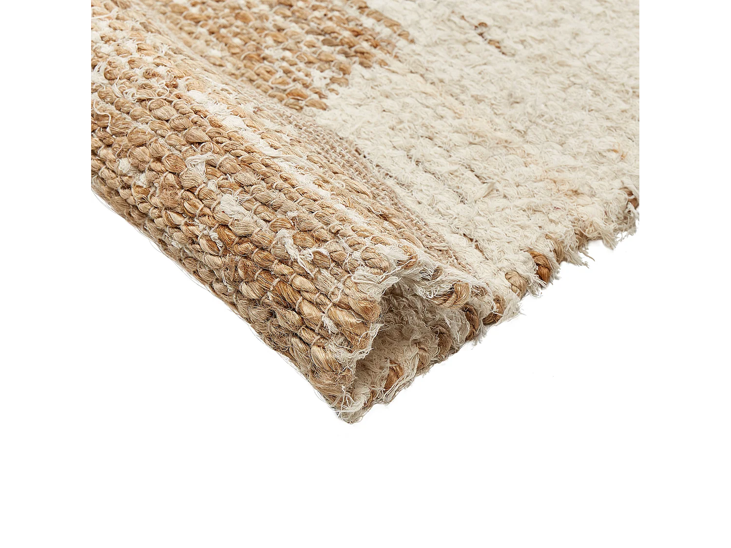Vloerkleed ZIARAT 300 x 400 cm Jute Beige