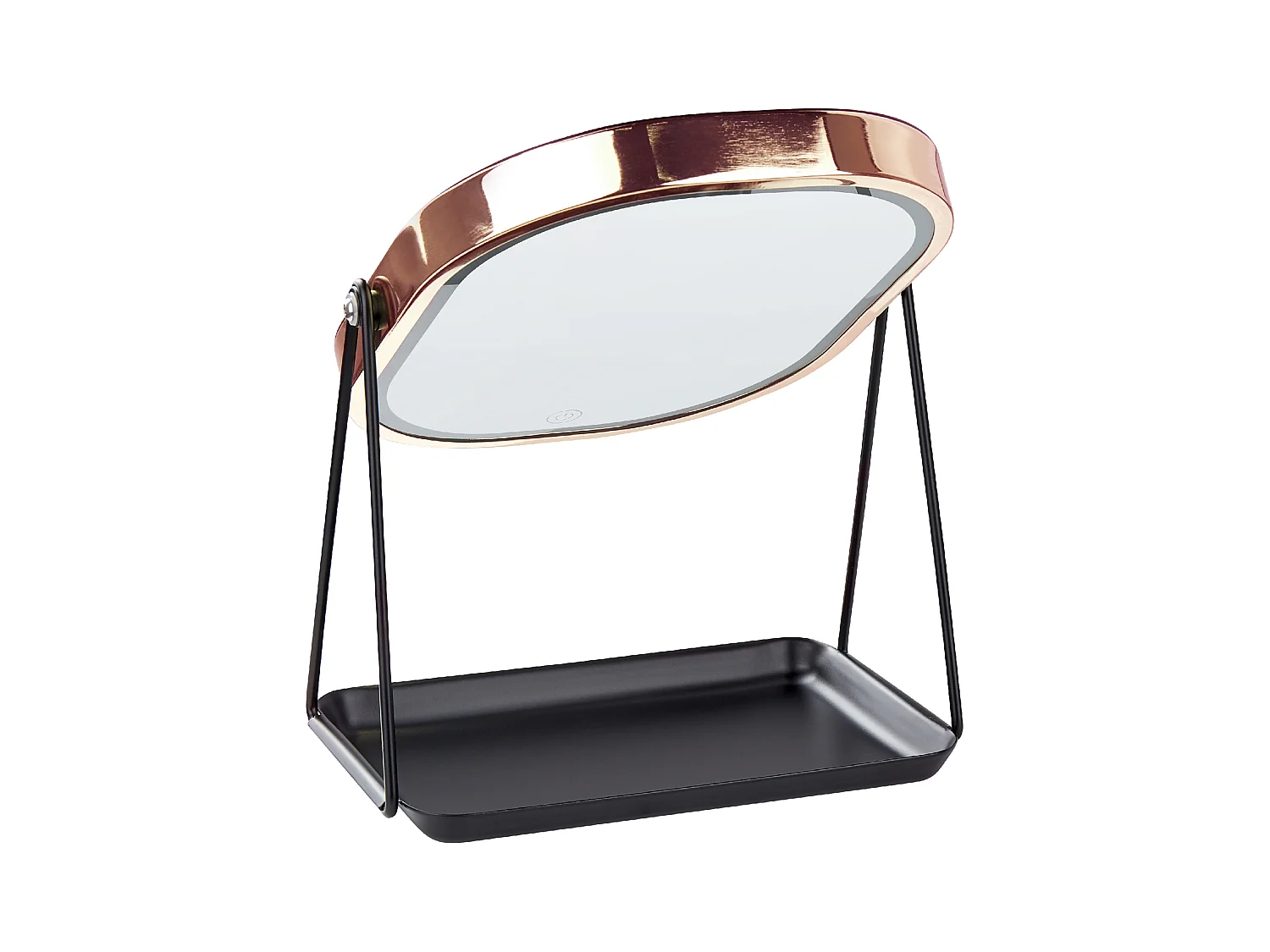 Make-up spiegel LED DORDOGNE Roségoud