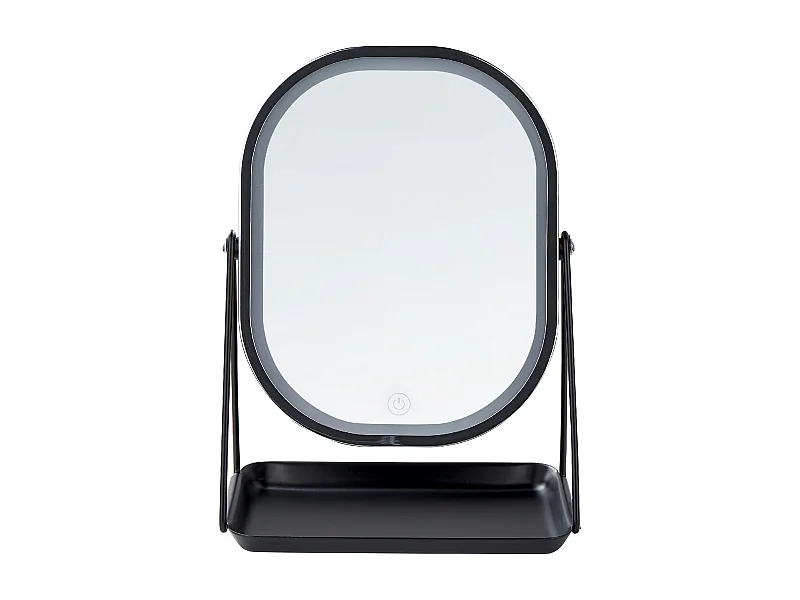 Make-up spiegel LED DORDOGNE Zilver