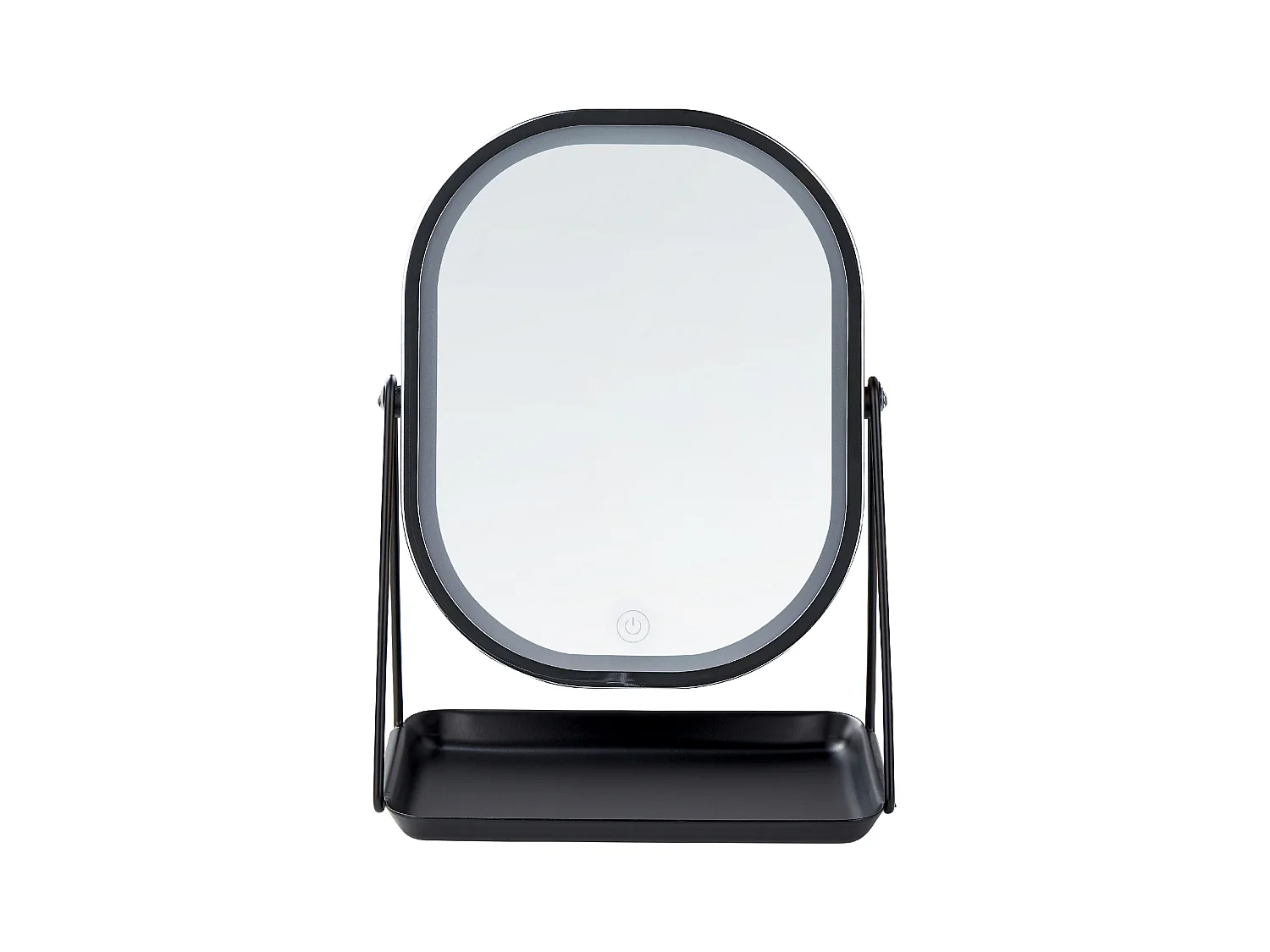Miroir de table LED DORDOGNE Argenté