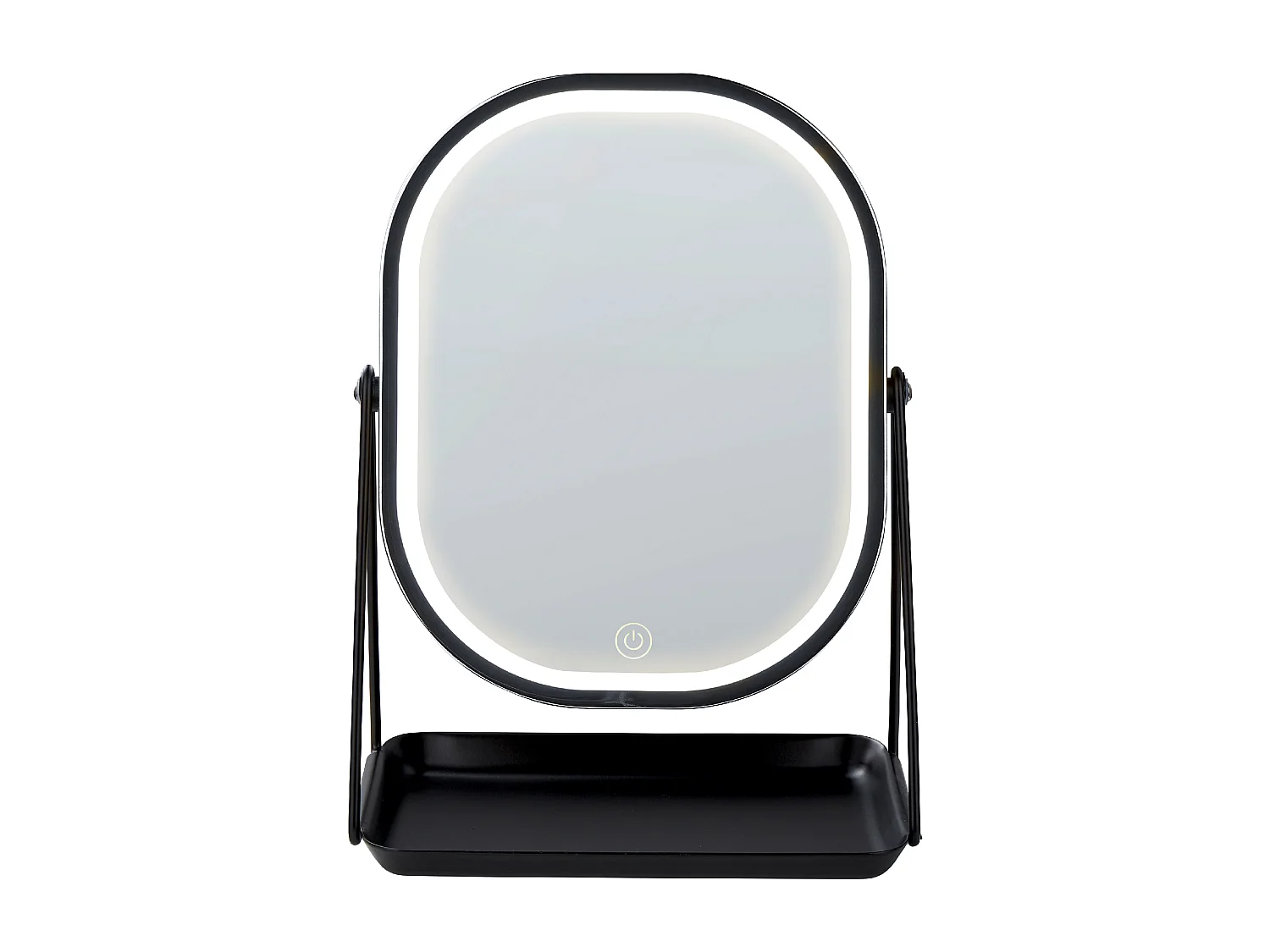 Make-up spiegel LED DORDOGNE Zilver