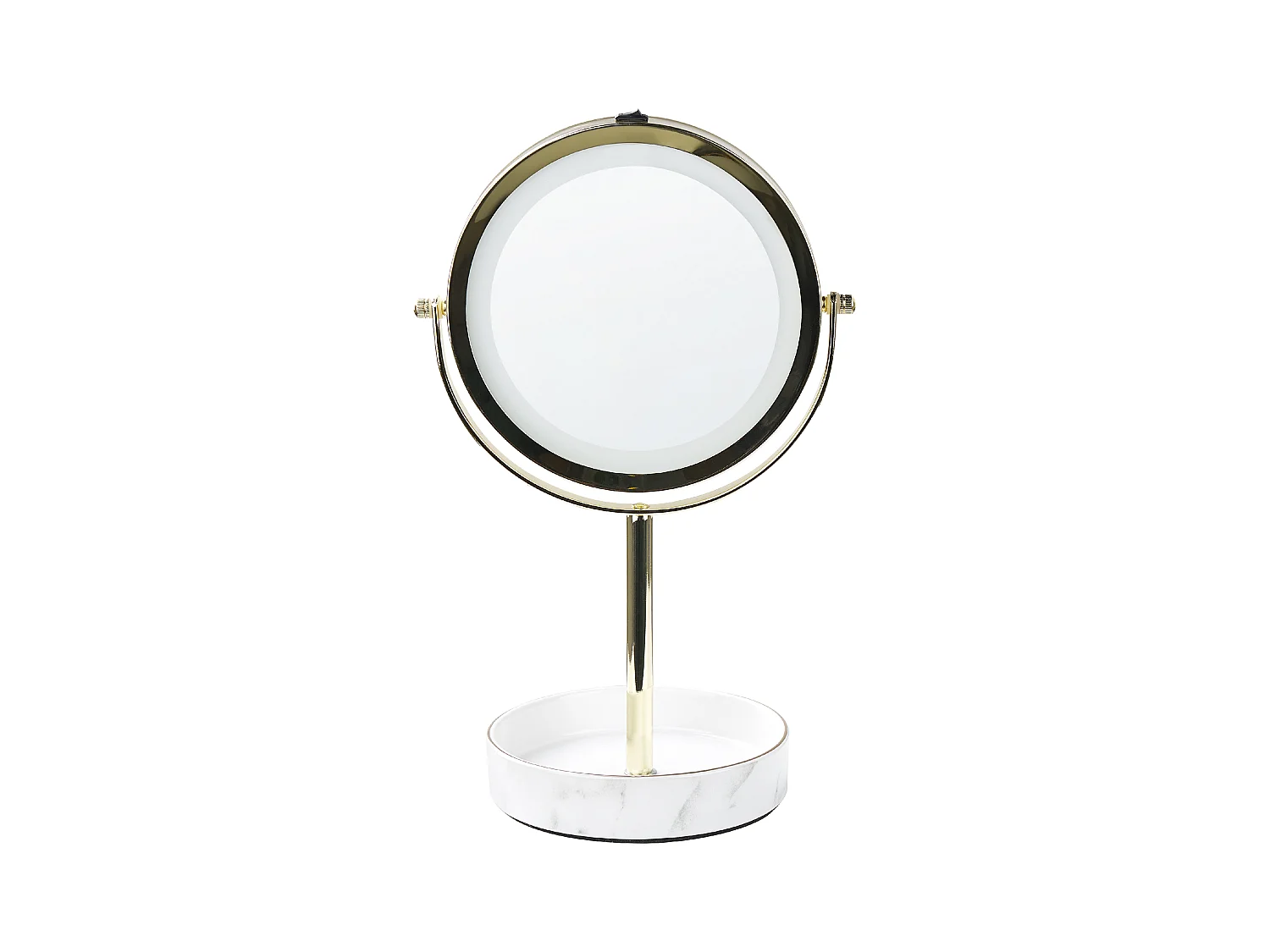 Make-up spiegel LED SAVOIE Wit/goud
