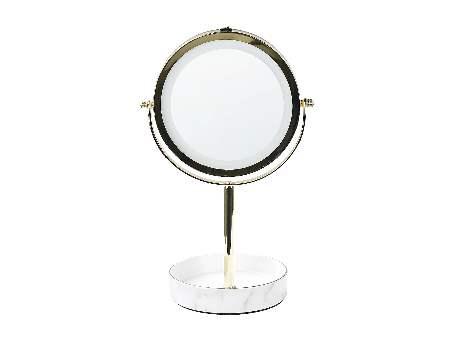 Make-up spiegel LED SAVOIE Wit/goud