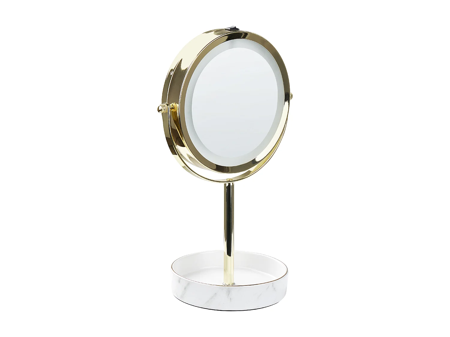 Make-up spiegel LED SAVOIE Wit/goud
