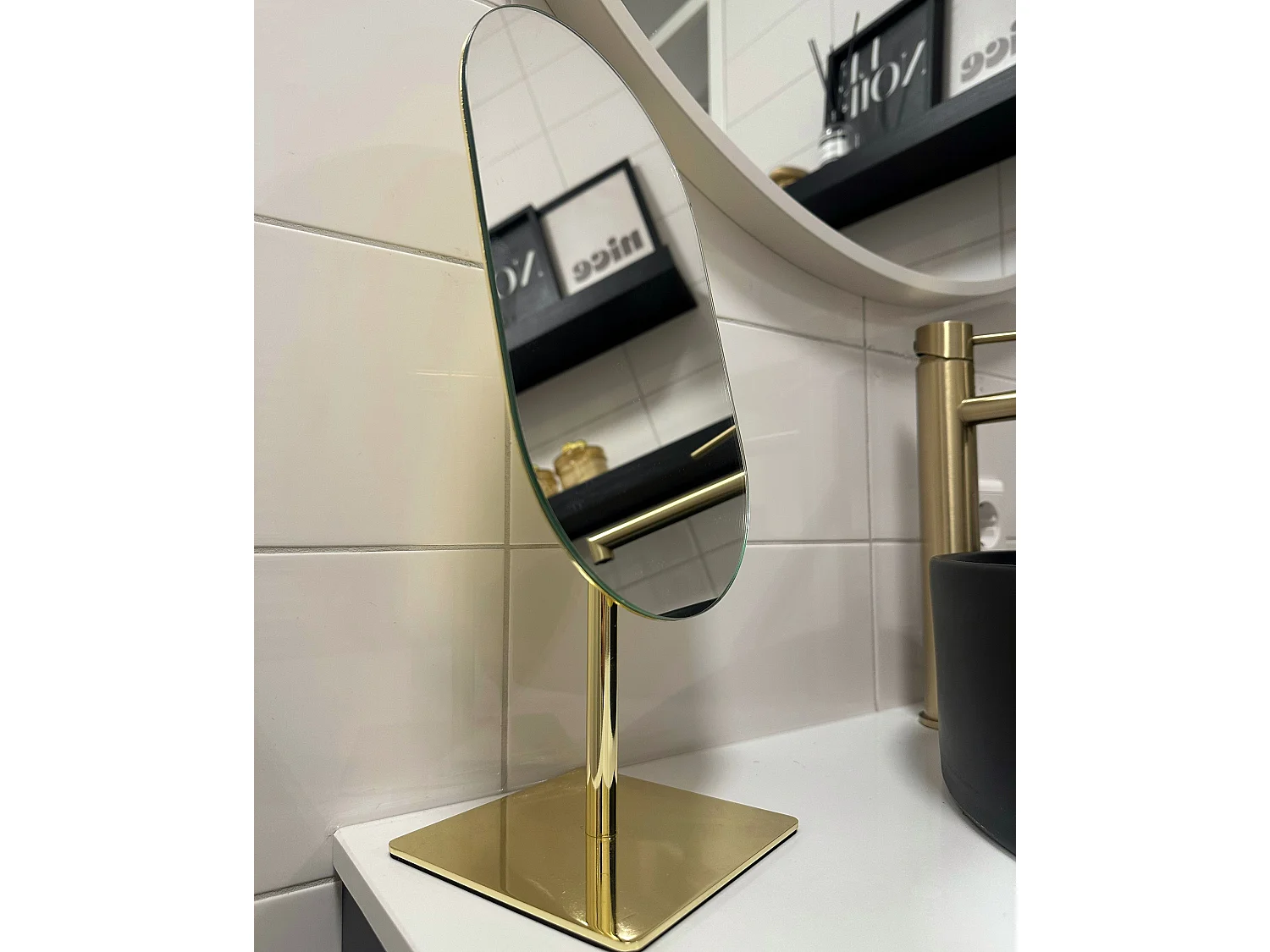 Kosmetikspiegel CANTAL Gold