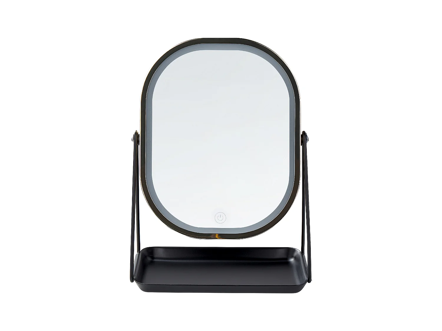 Miroir de table LED DORDOGNE Doré