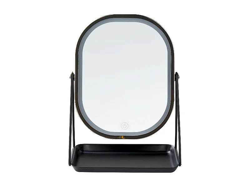 Miroir de table LED DORDOGNE Doré