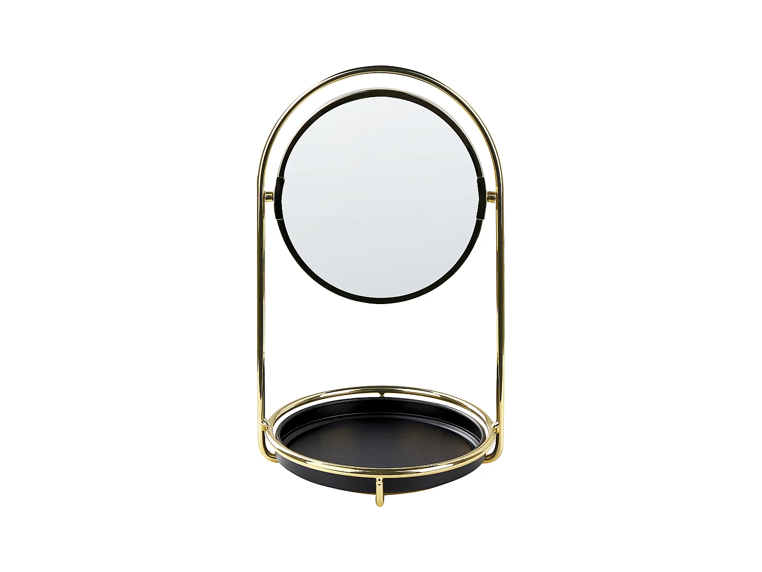 Miroir de table INDRE Doré