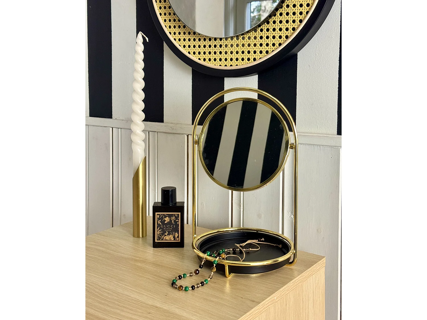 Kosmetikspiegel INDRE Gold