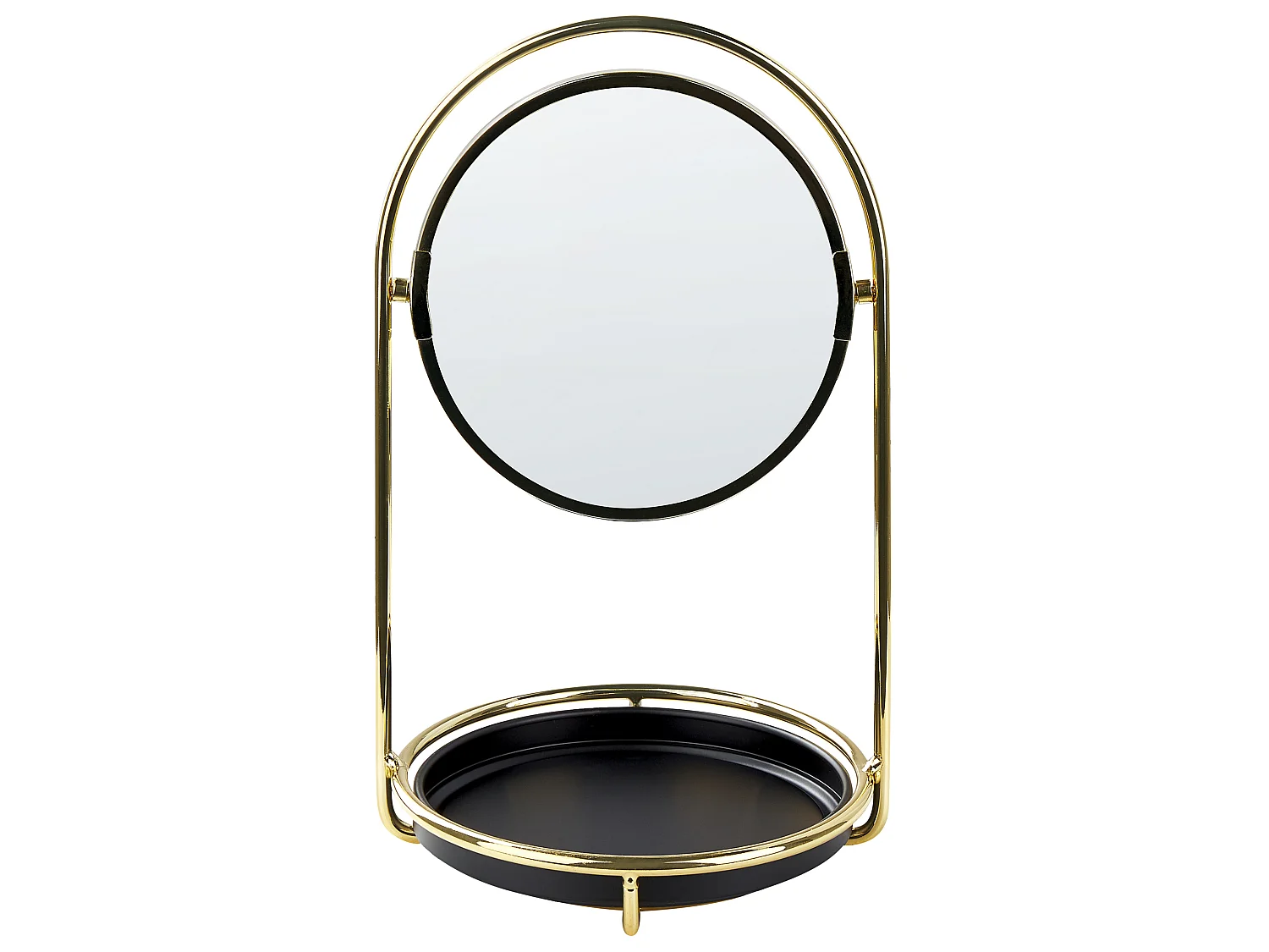 Miroir de table INDRE Doré