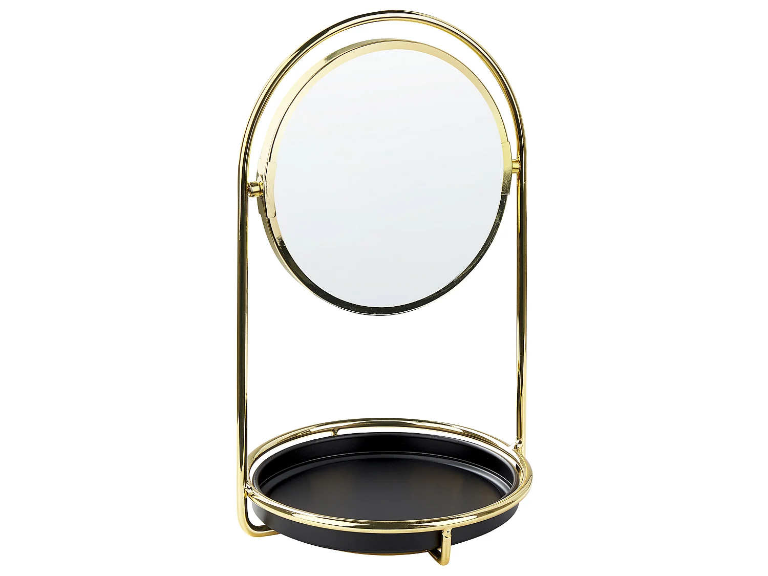 Miroir de table INDRE Doré