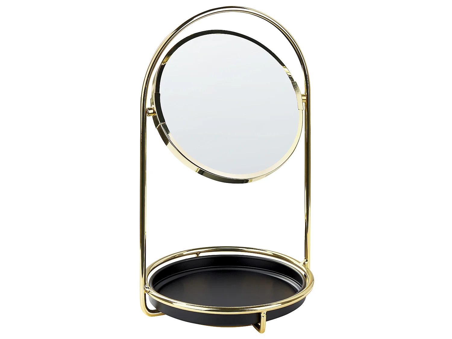 Miroir de table INDRE Doré