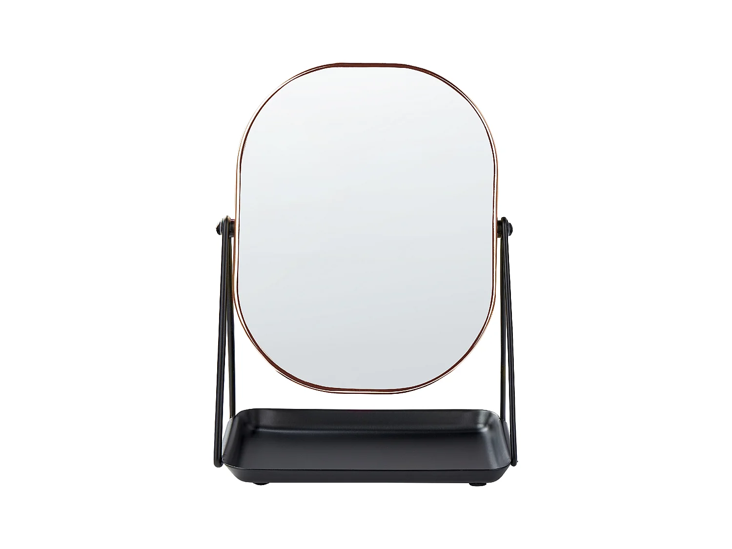 Miroir de table CORREZE Rose doré