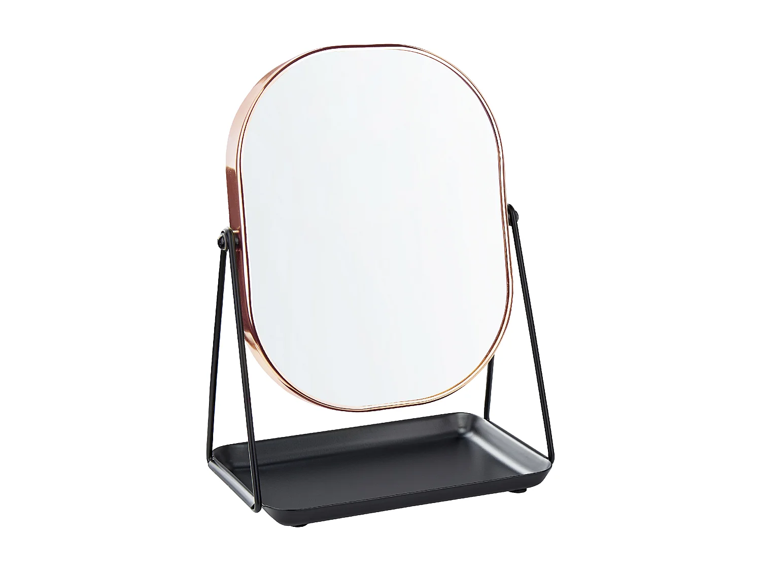 Miroir de table CORREZE Rose doré