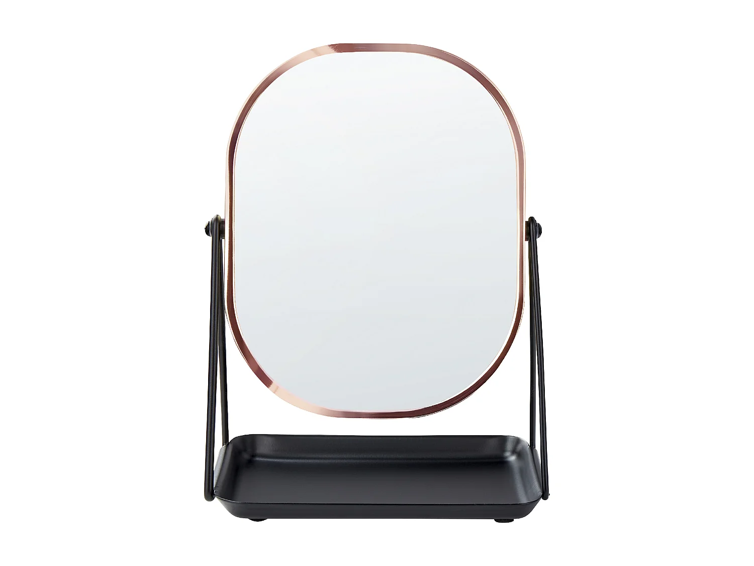 Miroir de table CORREZE Rose doré