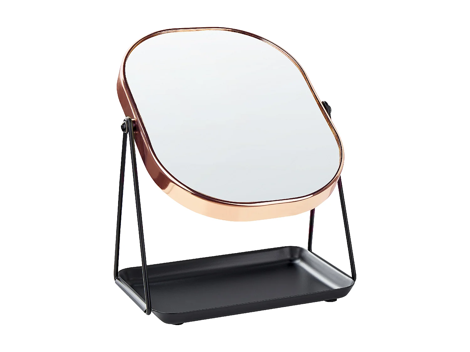 Miroir de table CORREZE Rose doré