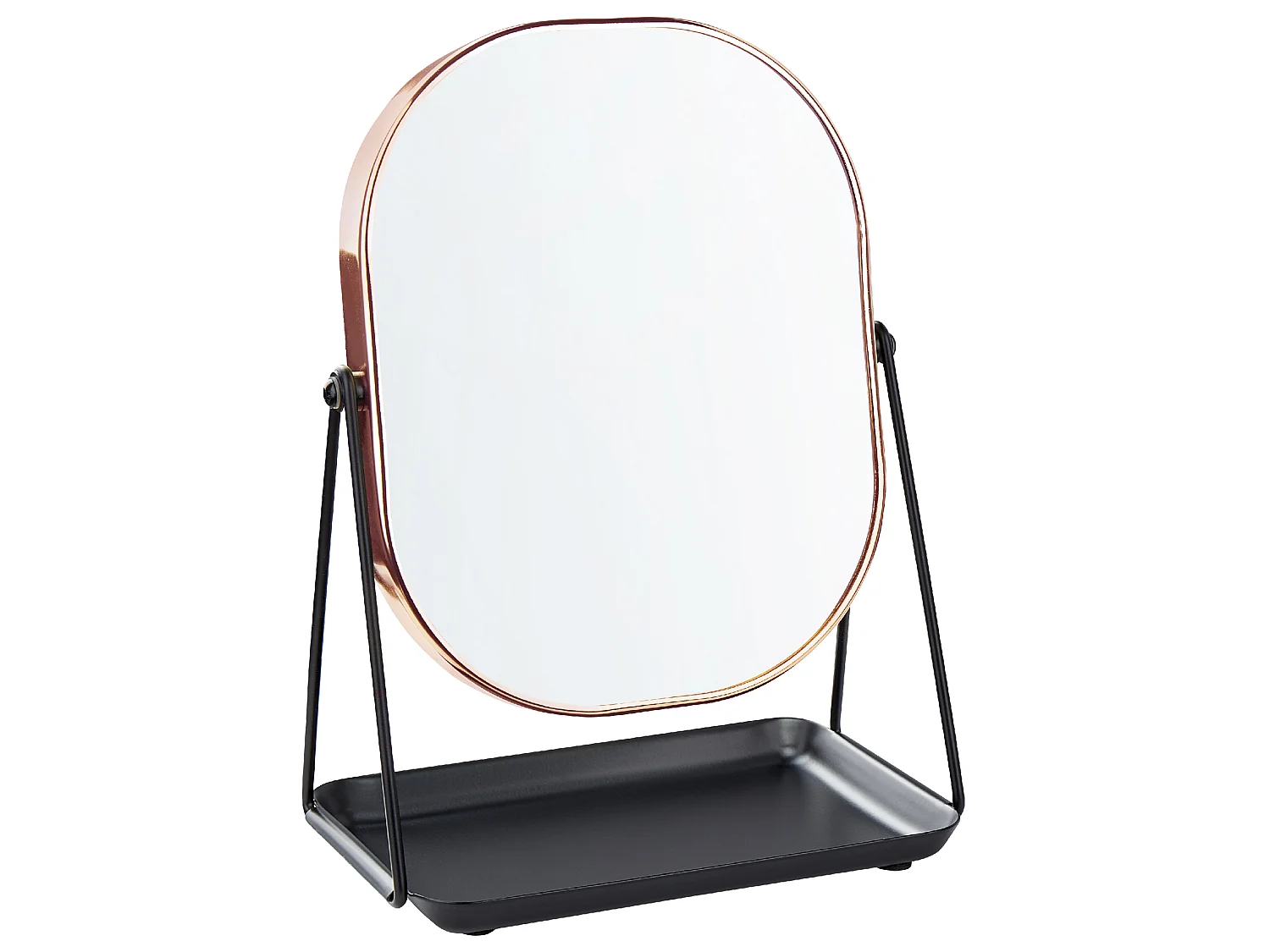 Miroir de table CORREZE Rose doré