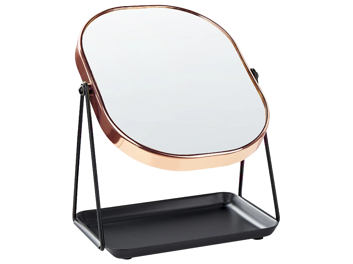Miroir de table CORREZE Rose doré