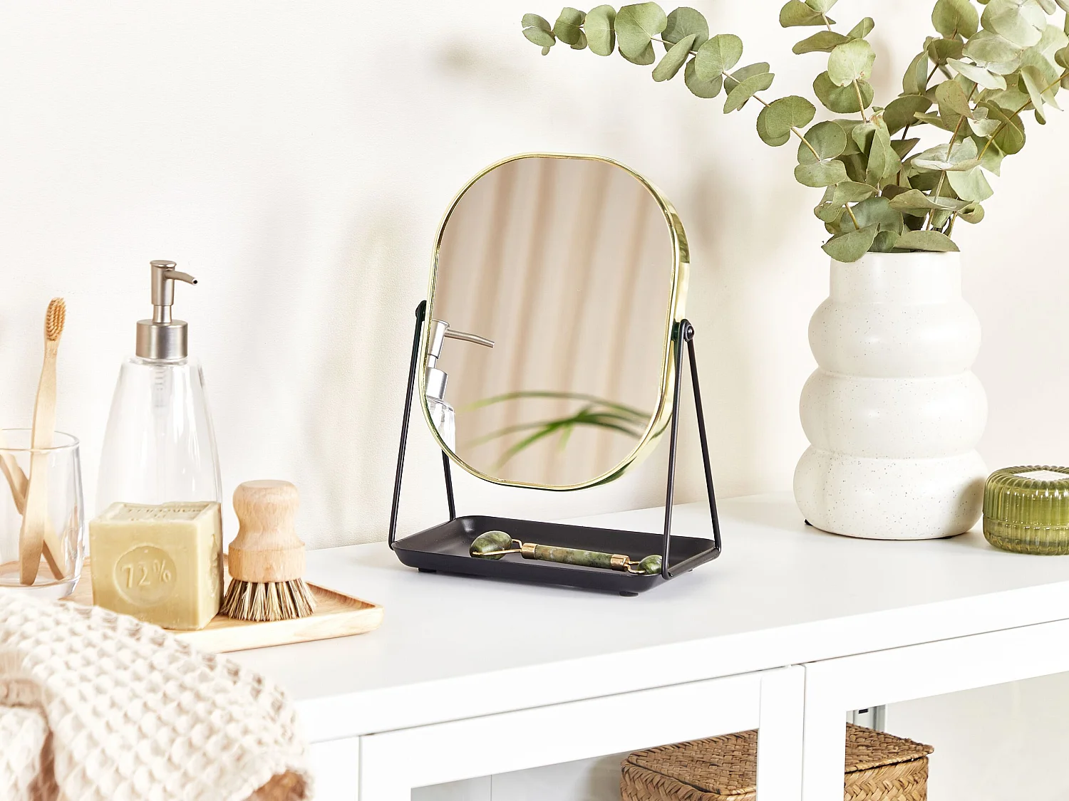 Make-up spiegel CORREZE Goud