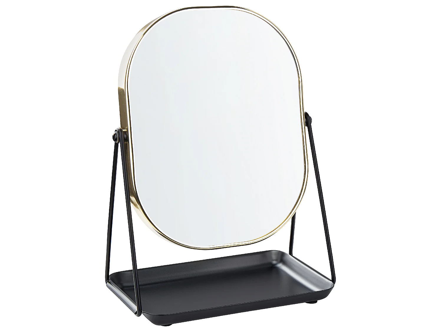 Specchio per make-up CORREZE Oro
